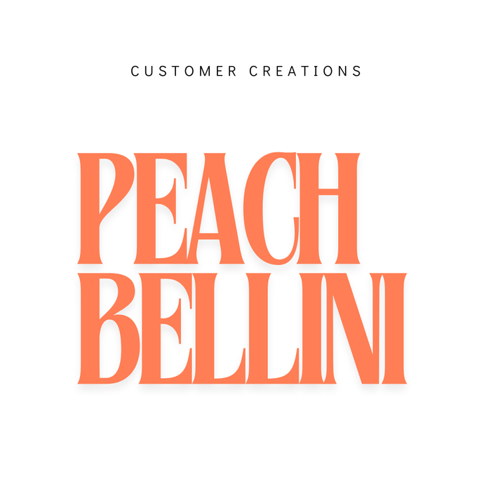 Peach Bellini #ScentMix