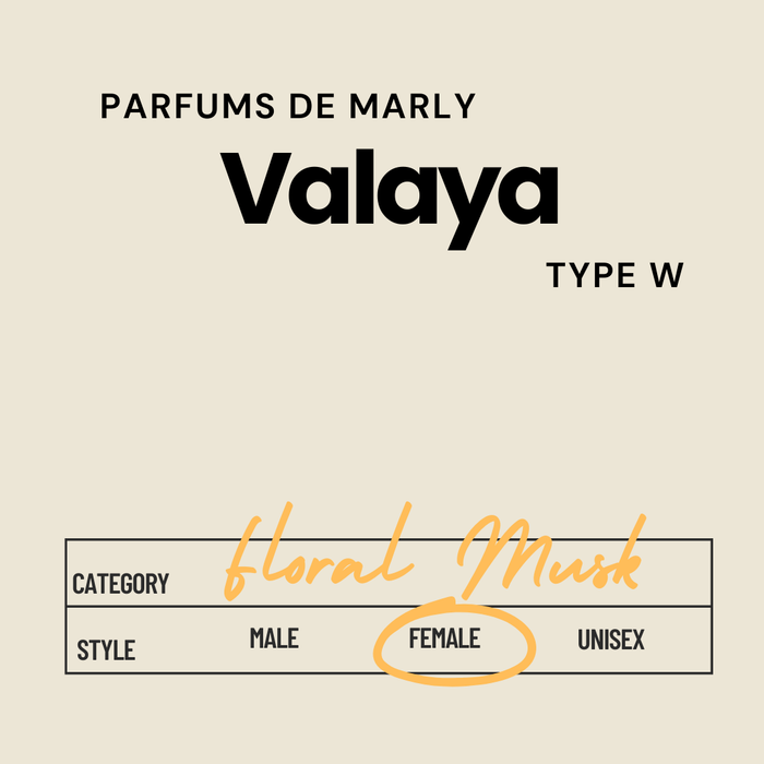 Parfums de Marly Valaya Type W