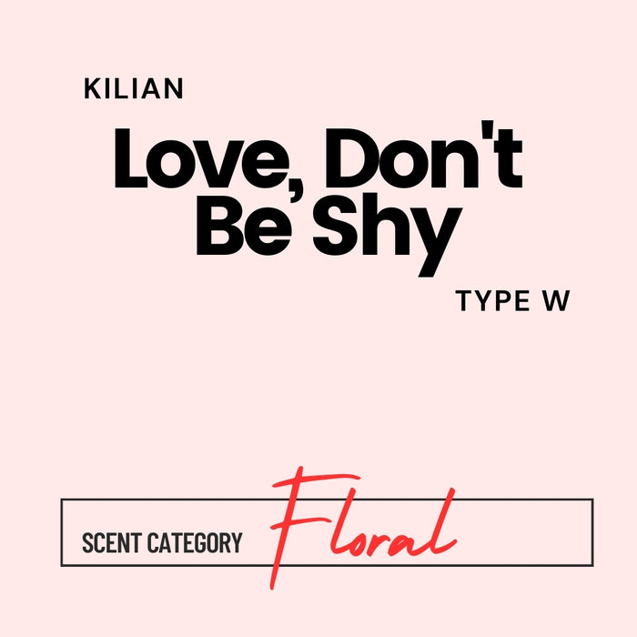 Kilian Love, Don't Be Shy Type W