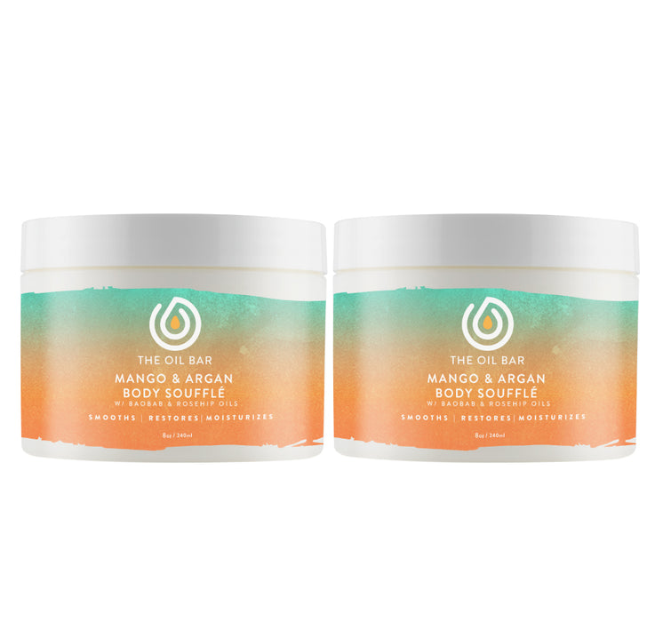 Mango & Argan Body Souffle (2pack)