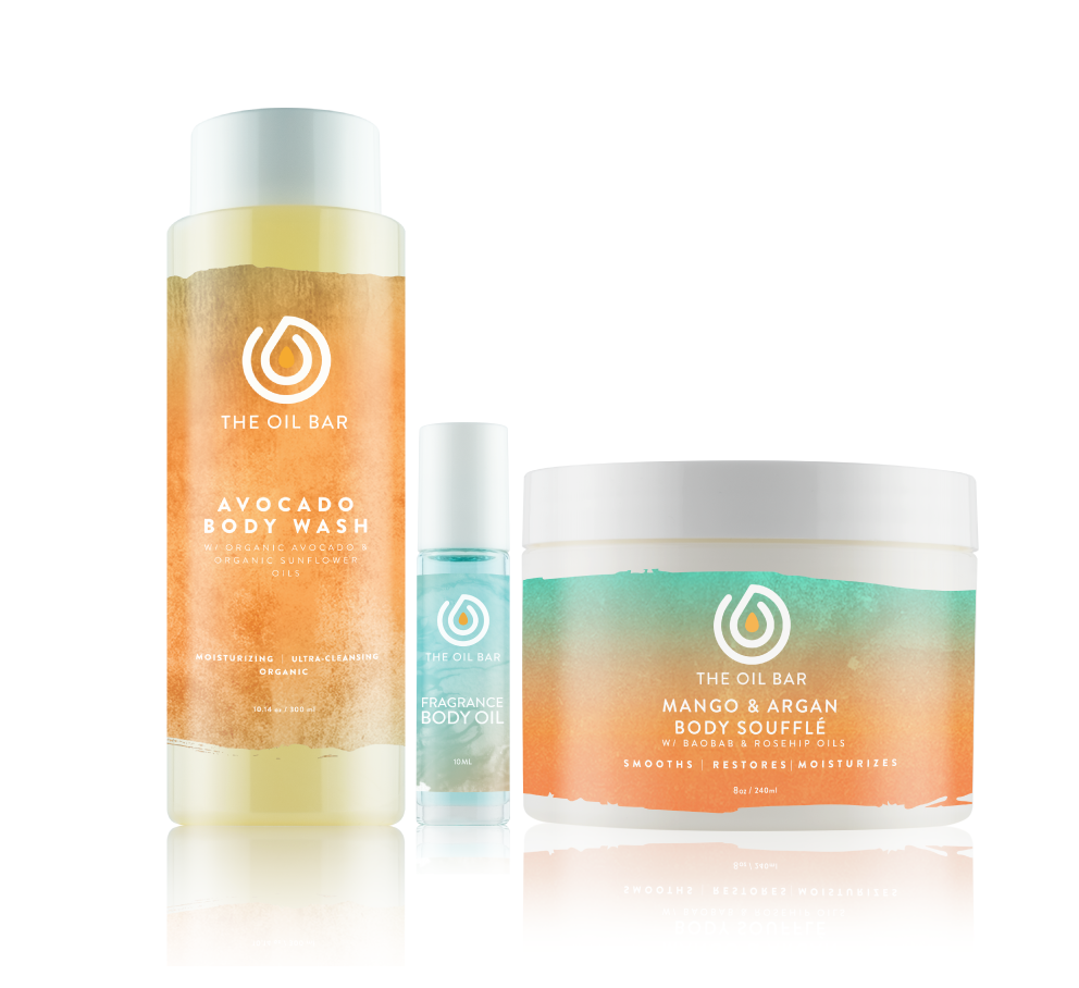 3-Pc. Avocado And Mango Gift Set | The Oil Bar