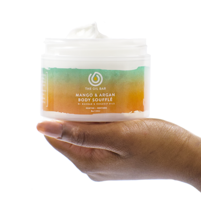 Amber Mango & Argan Body Souffle